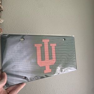 brand new iu license plate cover